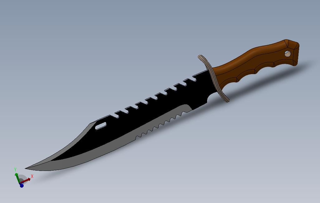 SolidWorks上的刀