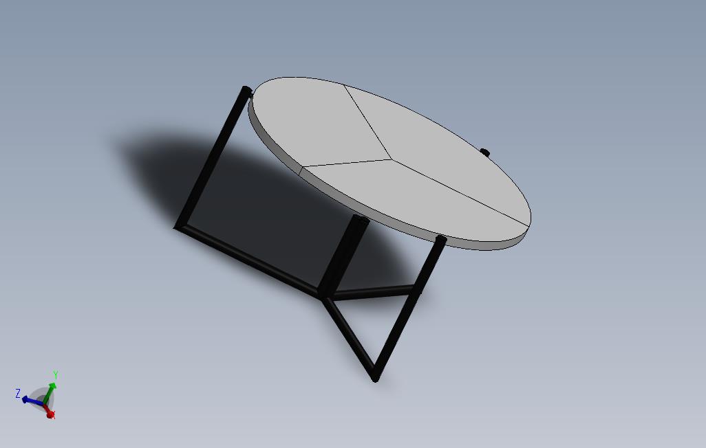 solidworks中的可折叠表格