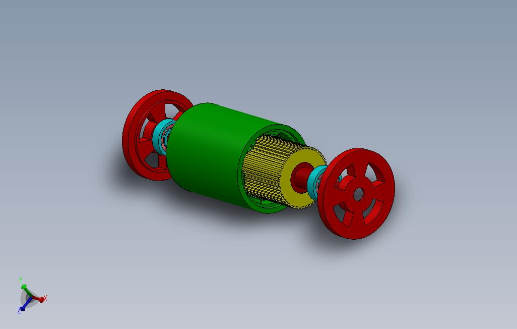 SolidWorks中的电动机