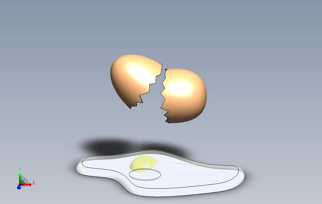 SolidWorks教程24如何使用SolidWorks轻松设计制作SolidWorks中的破蛋。