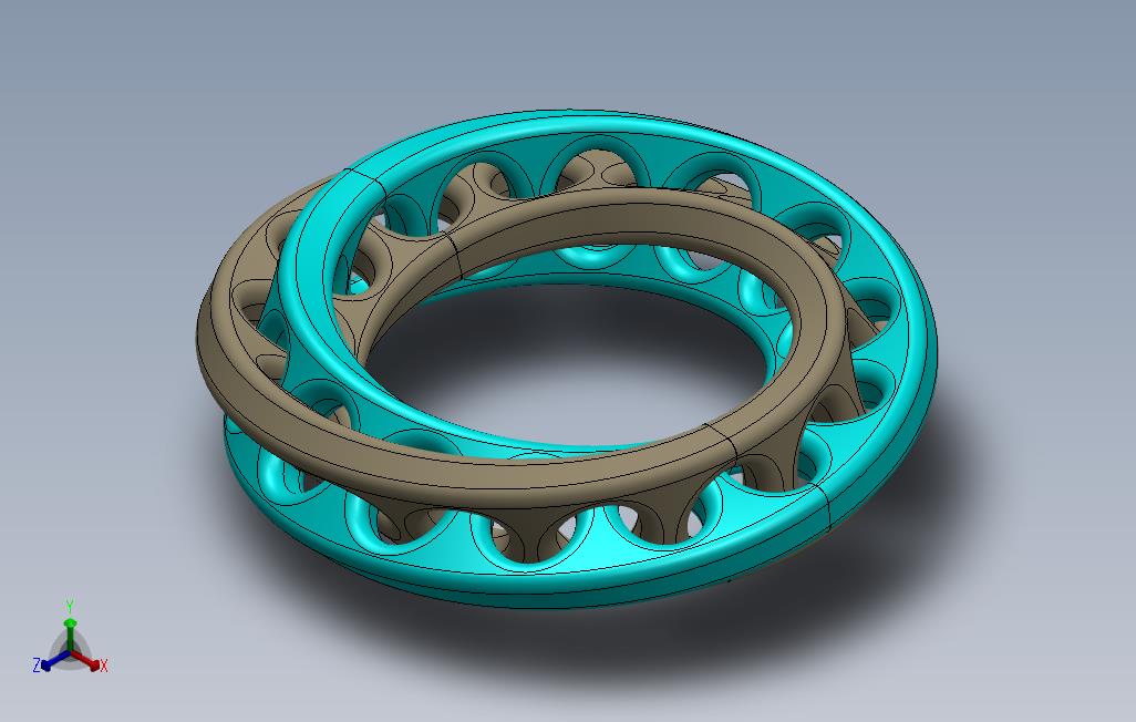 SolidWorks教程如何在SolidWorks中制作“联锁Mobius环”