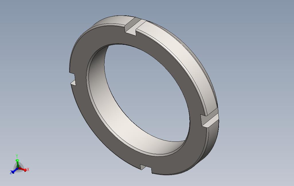 SolidWorks配置的锁紧螺母