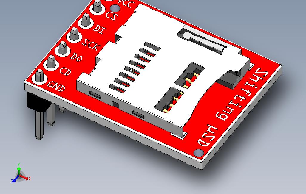 SparkFun水平移动microSD突破