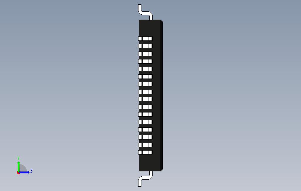 STM32F13RBLQFP64 左侧视图