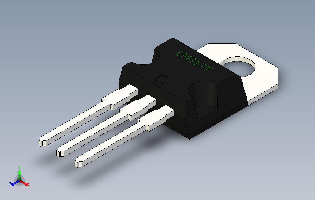 STMicroelectronicsLM317T1.2V至37V可调电压调节器