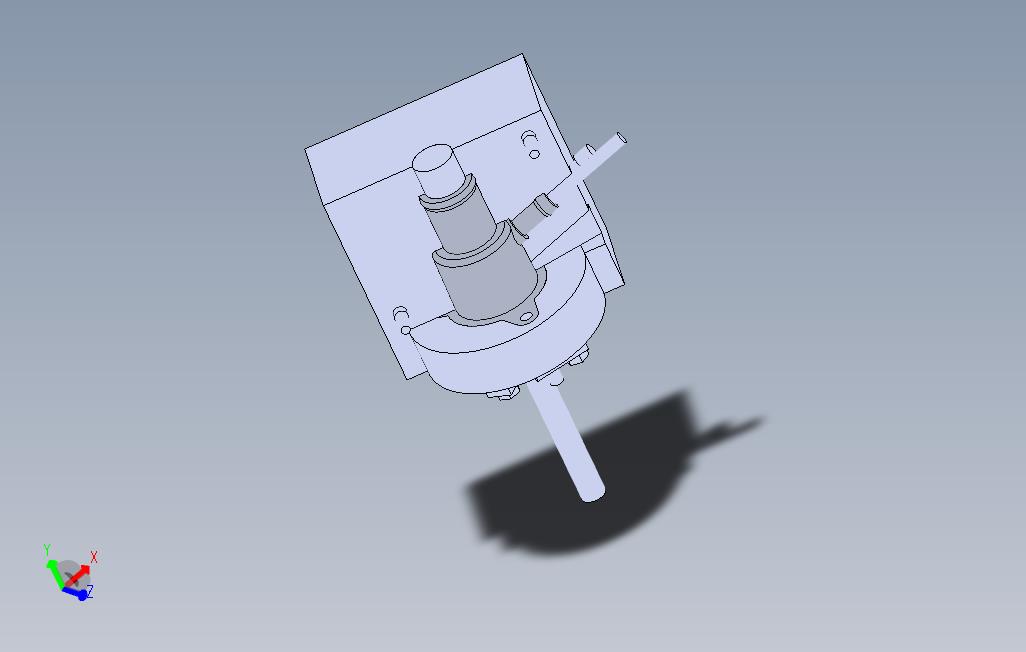 Tapatermostato冷却液恒温器壳体 Solidworks 2016 模型图纸免费下载 懒石网