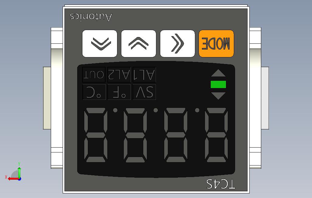 Tc4S-14R自动温度控制器_STEP_模型图纸免费下载 – 懒石网