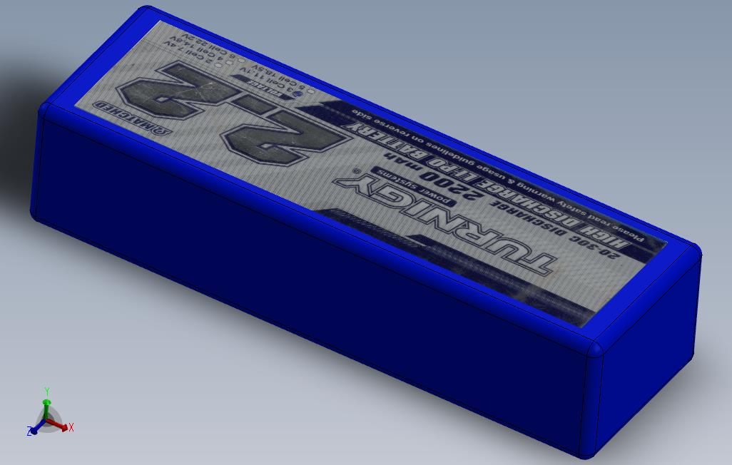 TURNIGY2.2小时，3个电池11.1伏