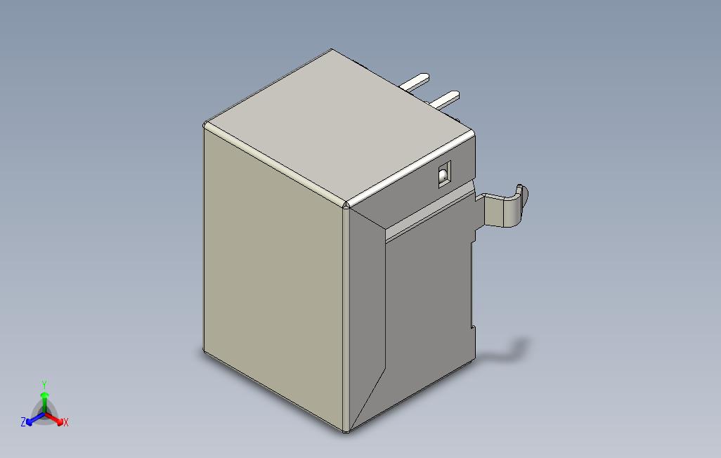 USB-BUSB2.插座连接器4位置通过孔，直角