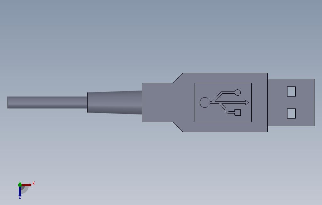 USB型号_SOLIDWORKS 2012_模型图纸免费下载 – 懒石网