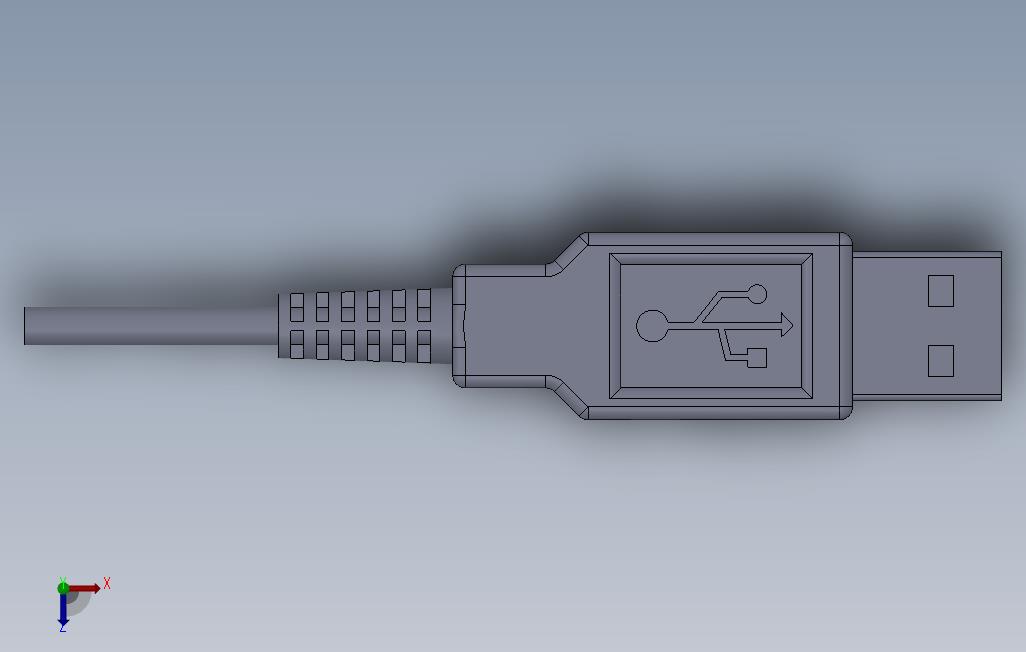 usb接口_SOLIDWORKS 2011_模型图纸免费下载 – 懒石网