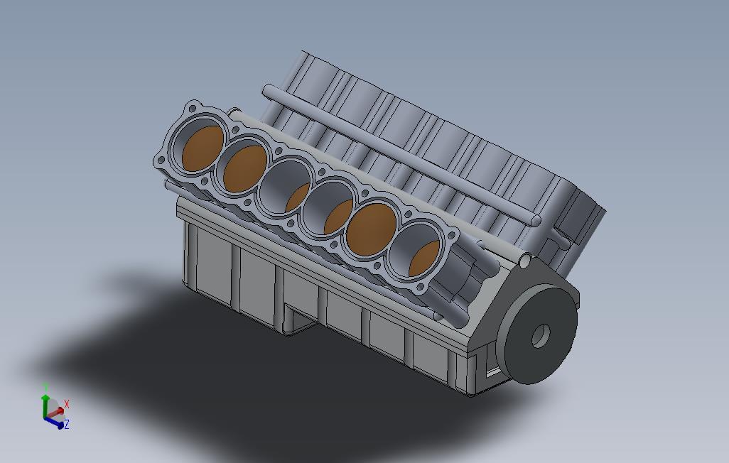 V12-发动机_SOLIDWORKS 2012_模型图纸免费下载 – 懒石网
