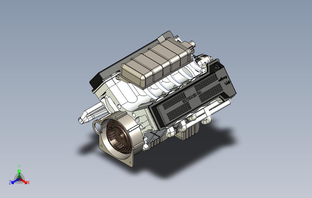 V8发动机