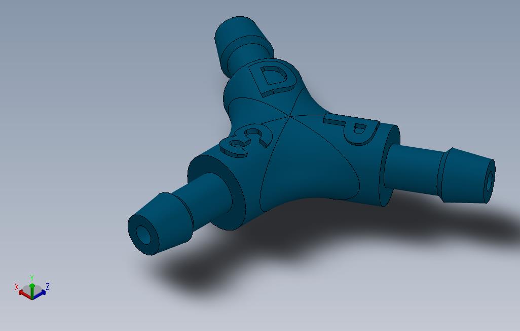 Y分离器版本1-3Dponics滴水水培系统
