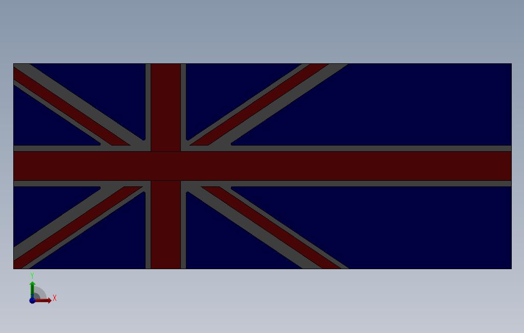 “UNIONJACK悬挂架” 正面视图