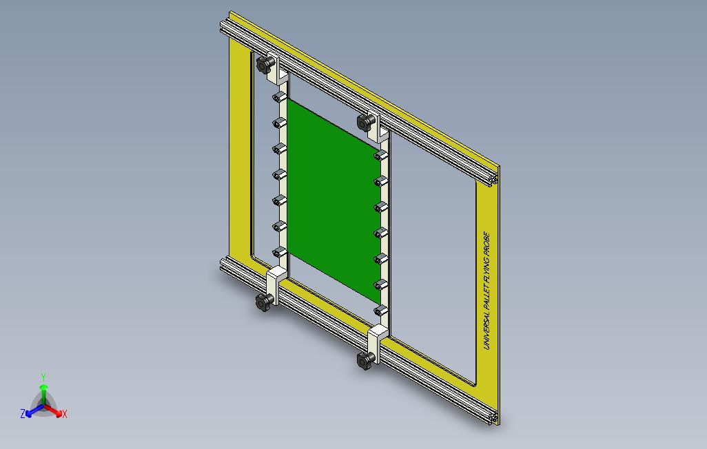 万能托盘飞针测试夹具