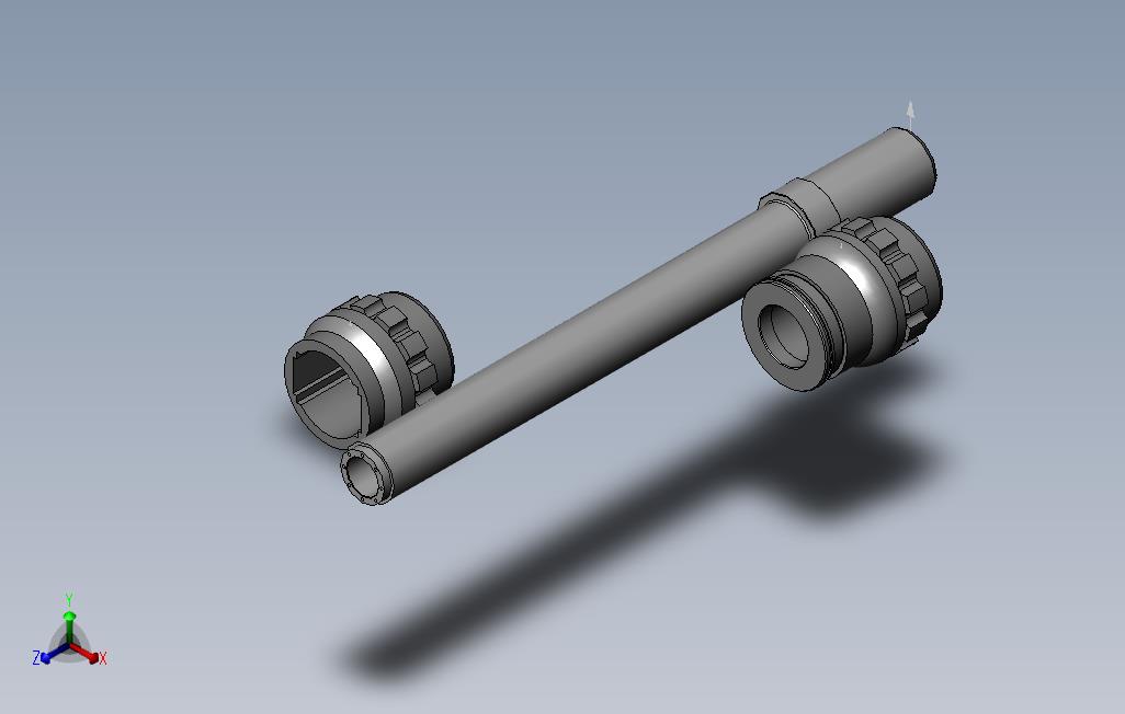 主轴（在辊体上）_SOLIDWORKS 2003_模型图纸免费下载 – 懒石网