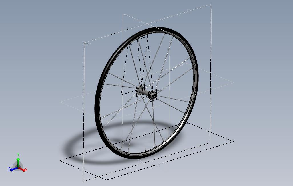 公路自行车轮7c