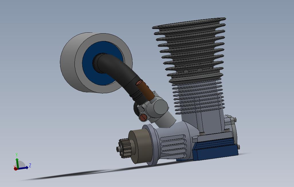 凸台发动机。21