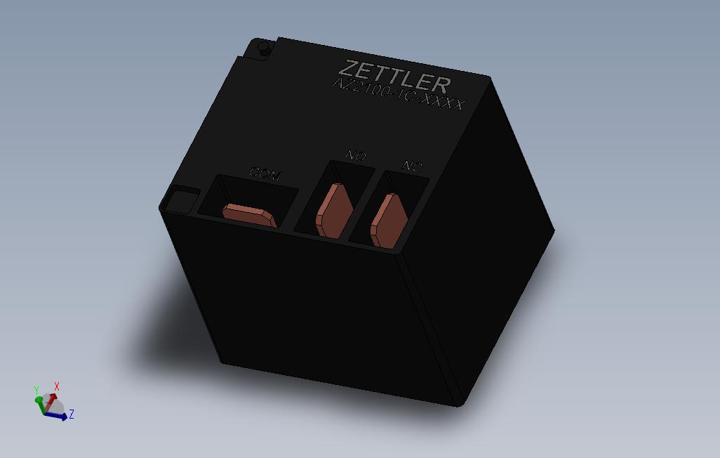功率继电器，美国ZETTLERAZ21-1C-XXXX