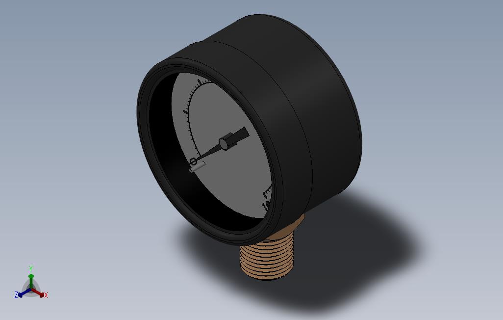 压力表1-8NPT-112Face-1psi