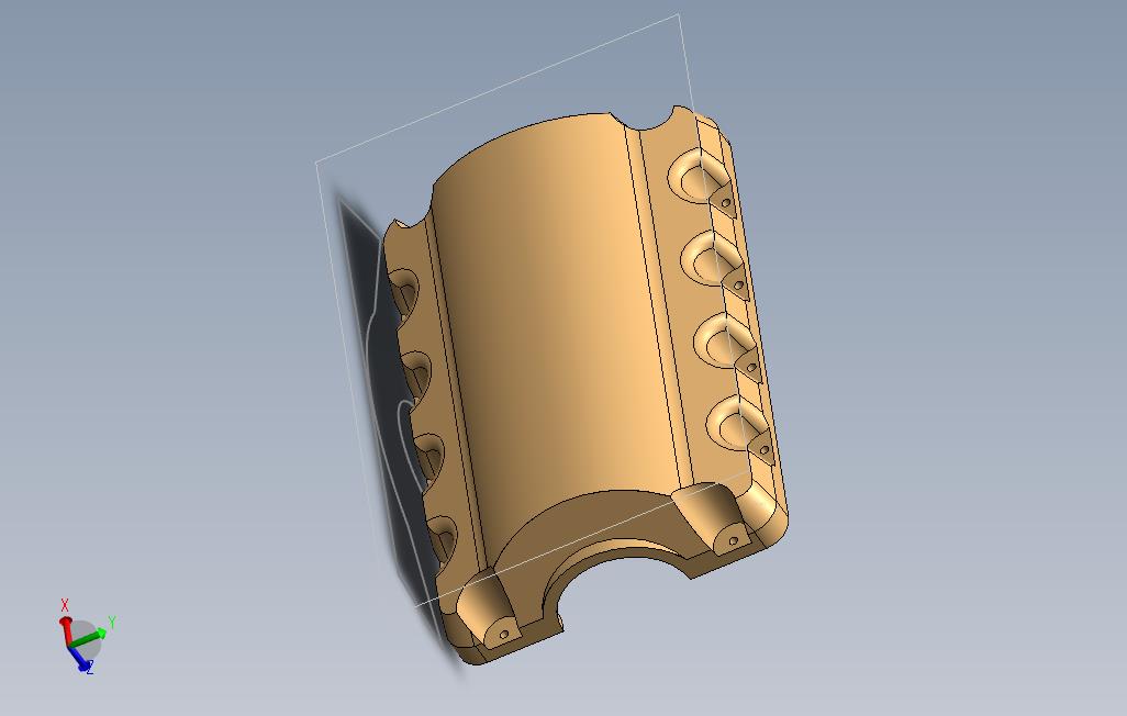 发动机油底壳_SOLIDWORKS 2018_模型图纸免费下载 – 懒石网