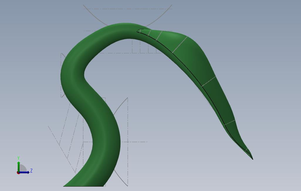 叶模型_SOLIDWORKS 2014_模型图纸免费下载 – 懒石网