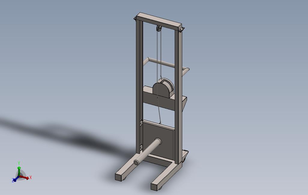 吸塑卷运输机托架y卷提升机
