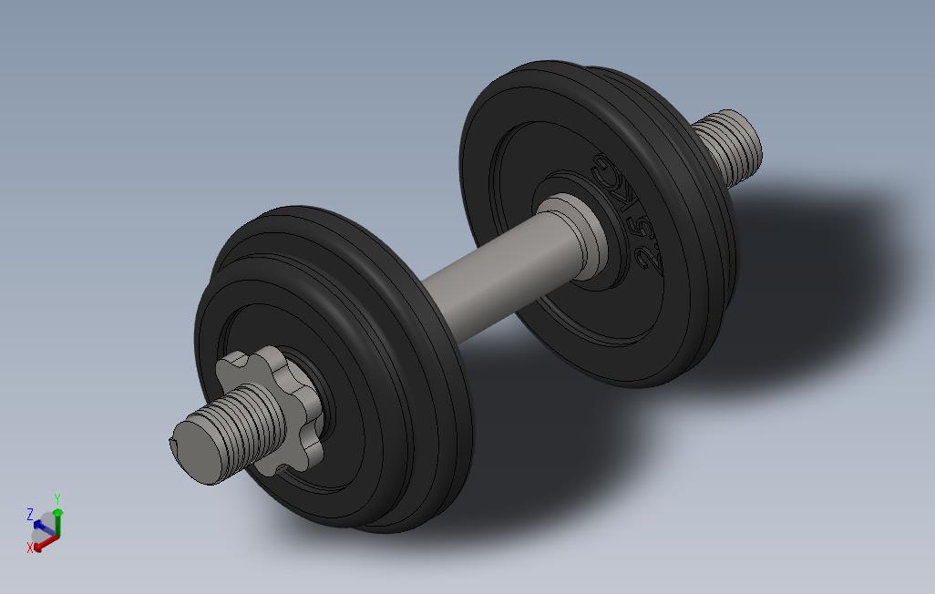 固体工程举重运动-丹伯尔