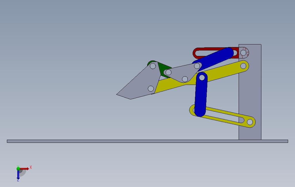 土方移动机器机构
