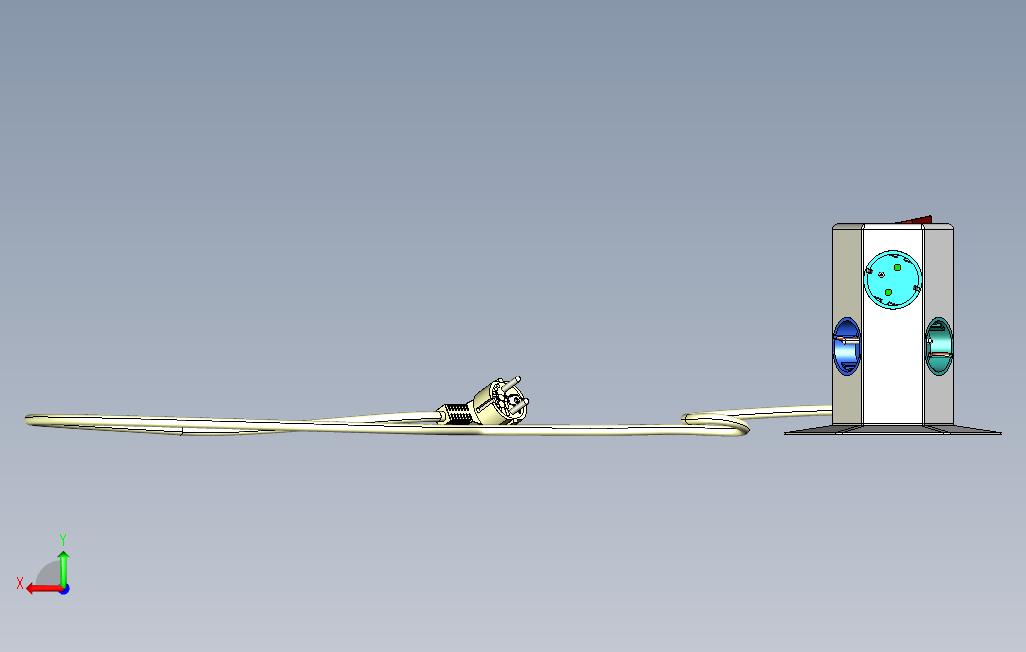 塔式插座-2x3 背面视图
