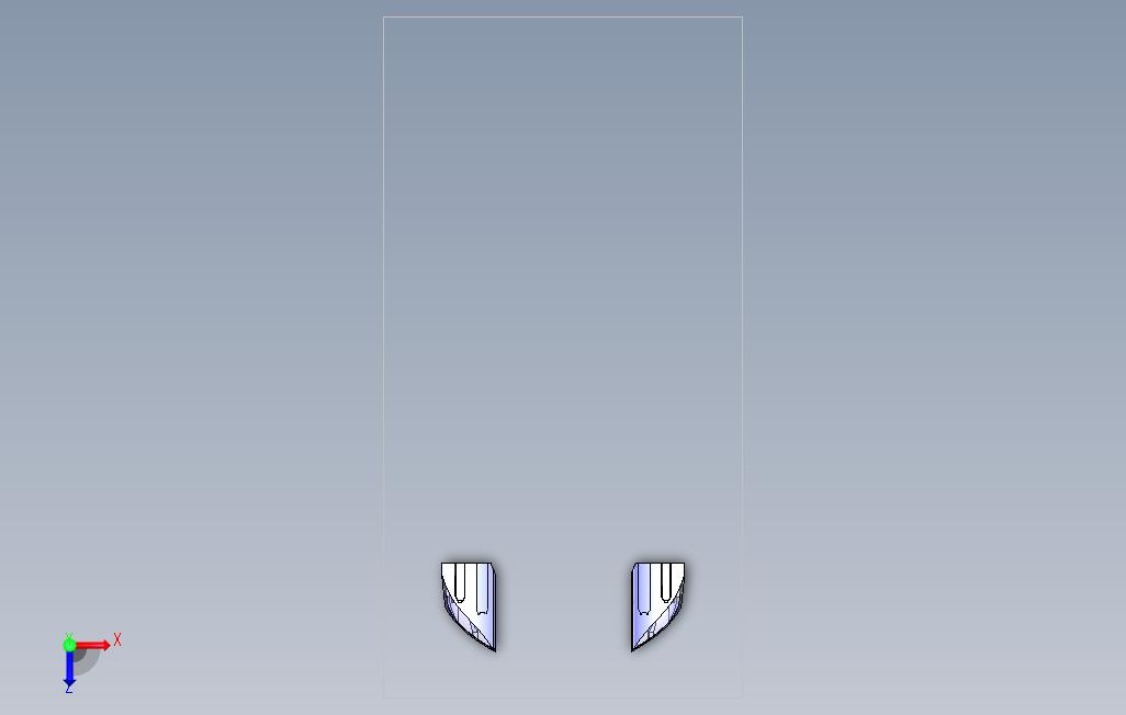 奥迪TT前大灯 俯视图
