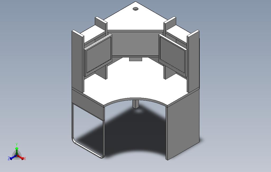 宜家米凯三重显示器