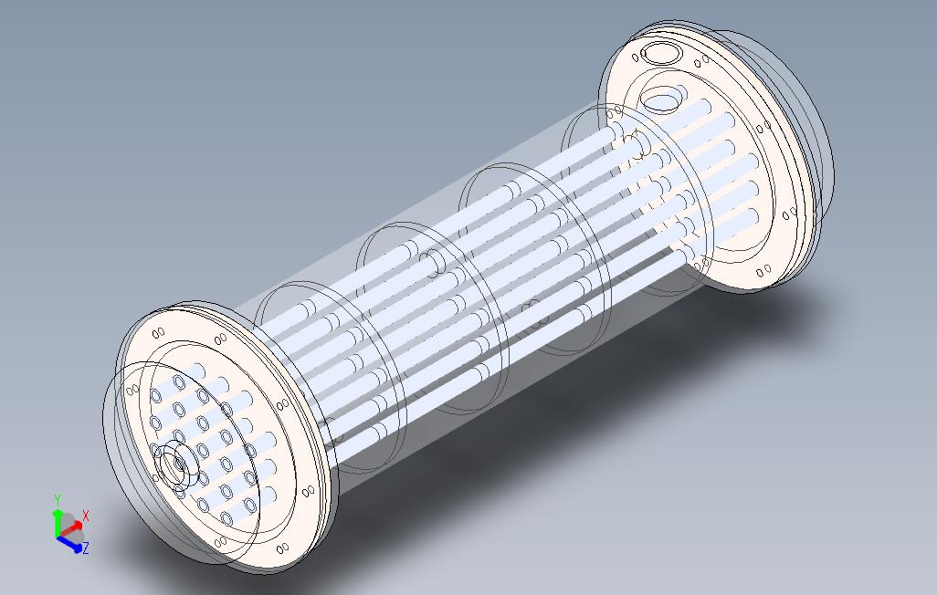 实验室工作台管和外壳换热器