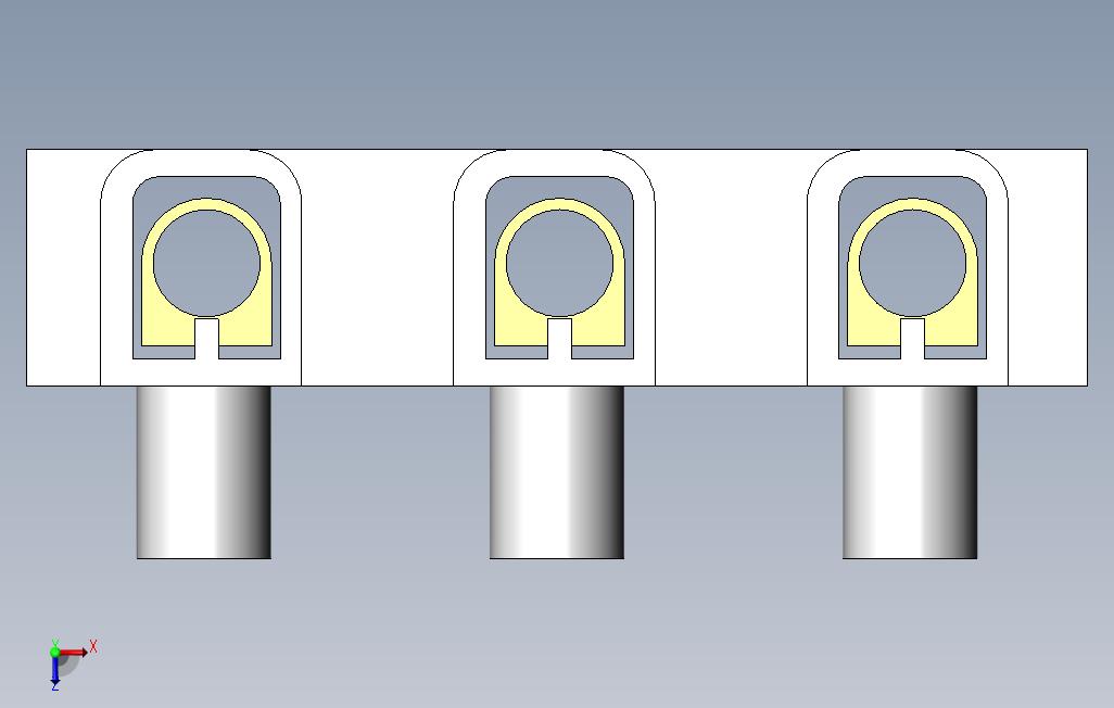 尼龙电气端子块4mm_SOLIDWORKS 2018_模型图纸免费下载 – 懒石网