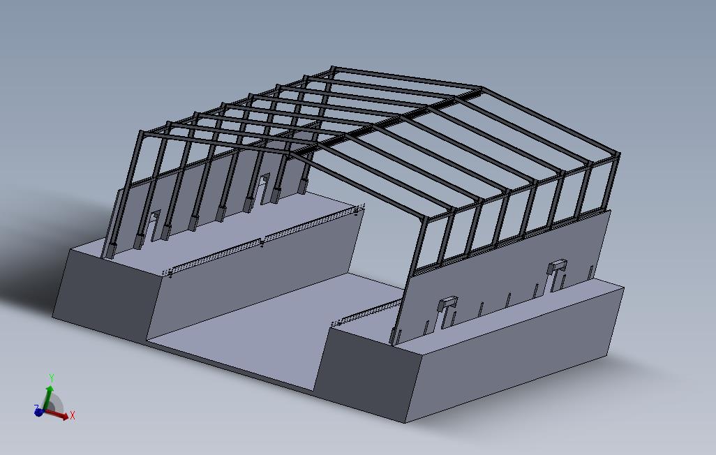 工厂建筑或工厂建筑