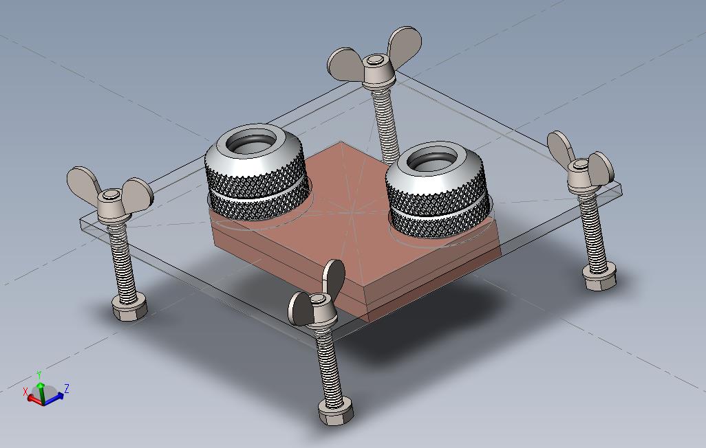 带G14的全金属CPUGPU水块