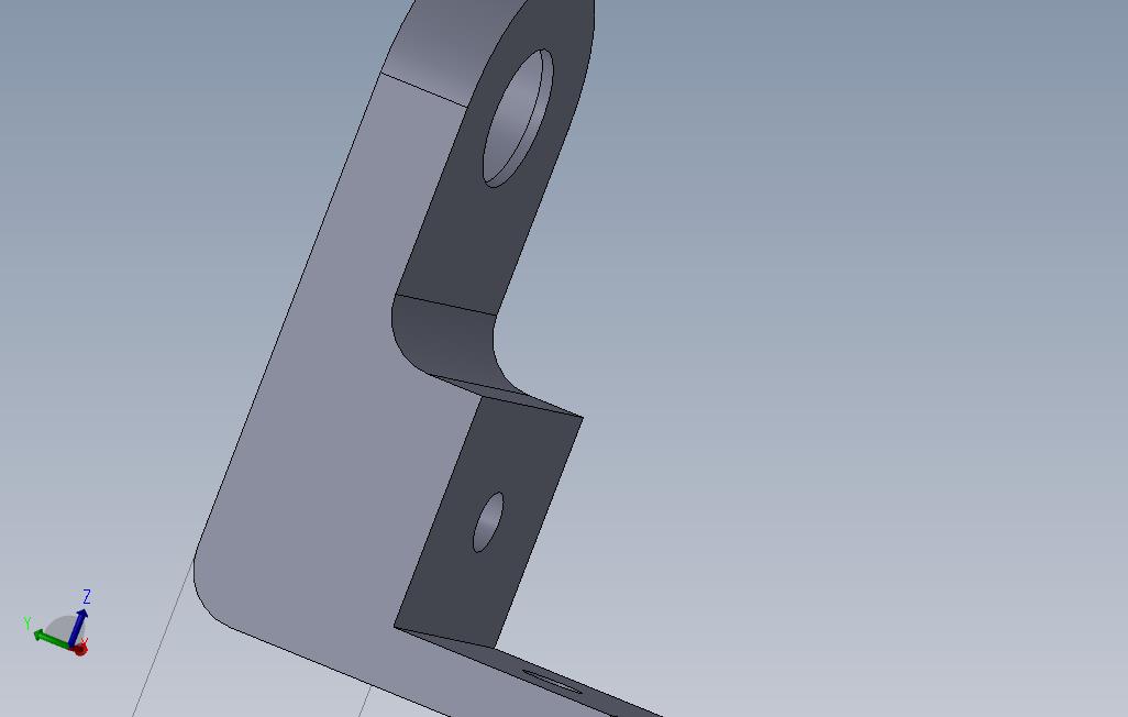 带68ZZ轴承的8mmZ丝杠支架