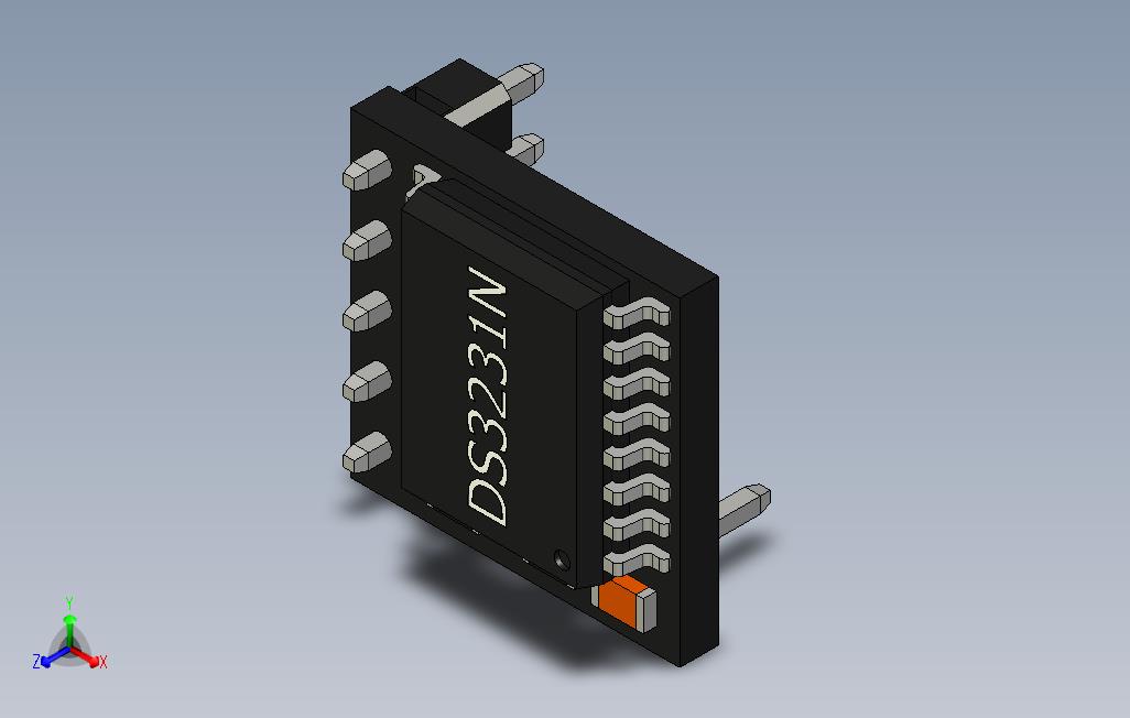 带和带PCB的DS3231N