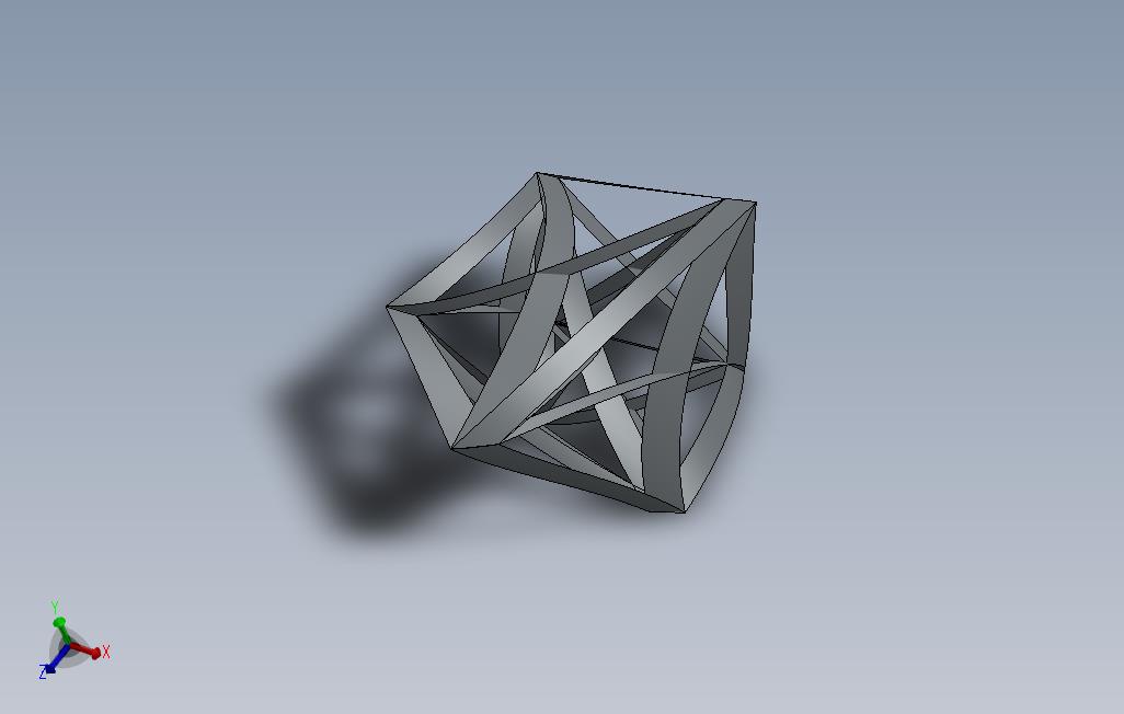建筑模型——柔性立方体（冲浪工程）