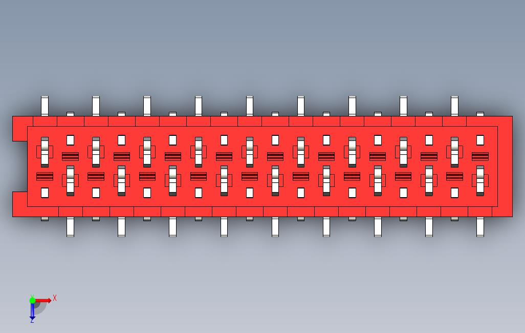 微匹配-18P-SMD 俯视图