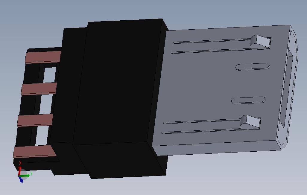 微型USB_SOLIDWORKS 2015_模型图纸免费下载 – 懒石网