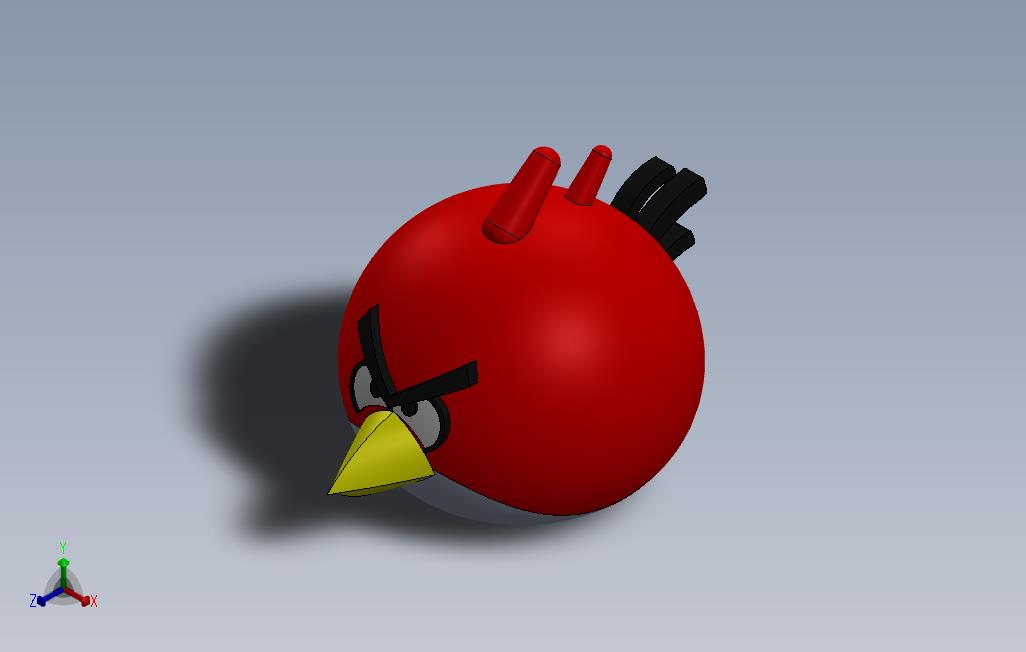 愤怒的小鸟模型