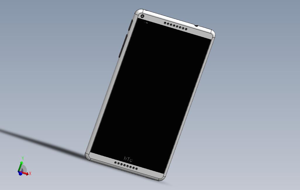 我的HTC816手机设计-3D打印