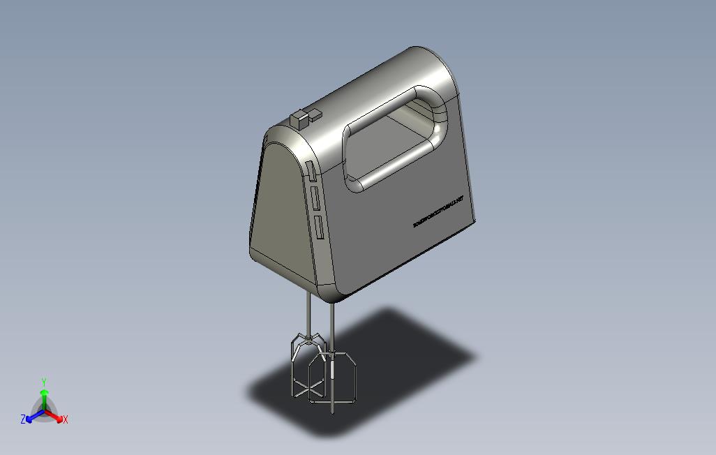 手动混合器-Solidworkstutorials.net