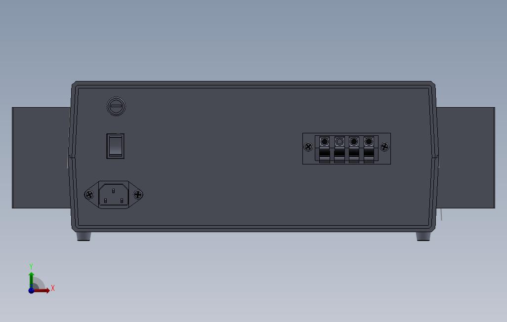 扩音器UNI52X75W 正面视图