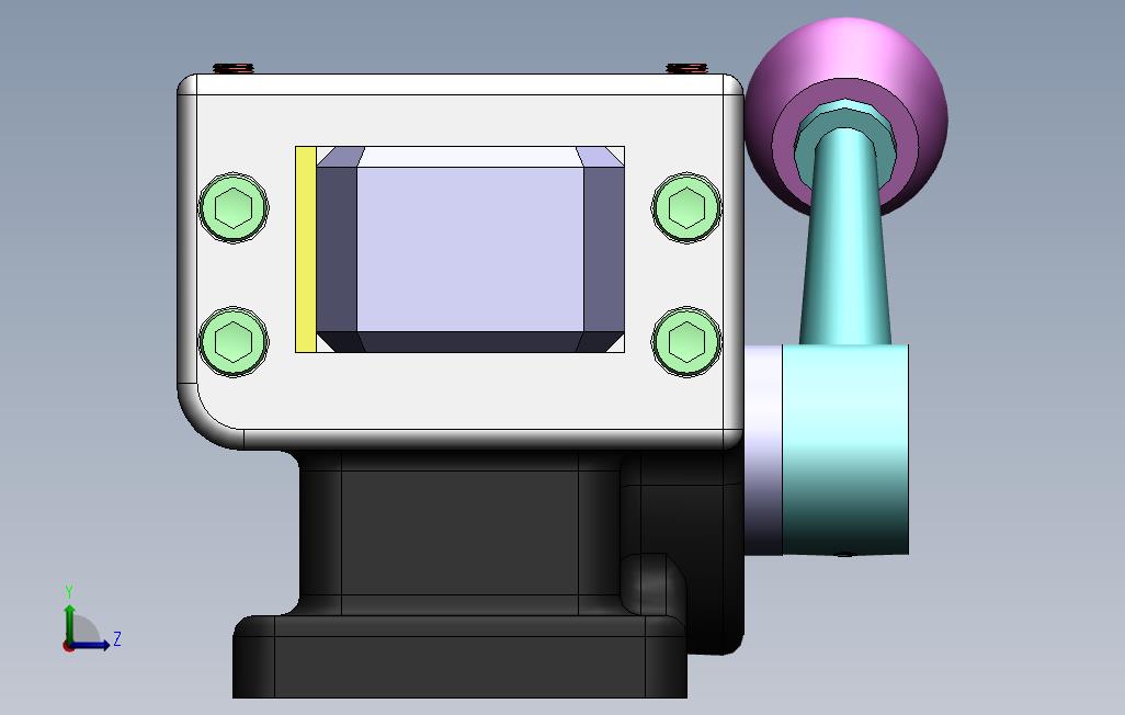 摇柄_SOLIDWORKS 2009_模型图纸免费下载 – 懒石网