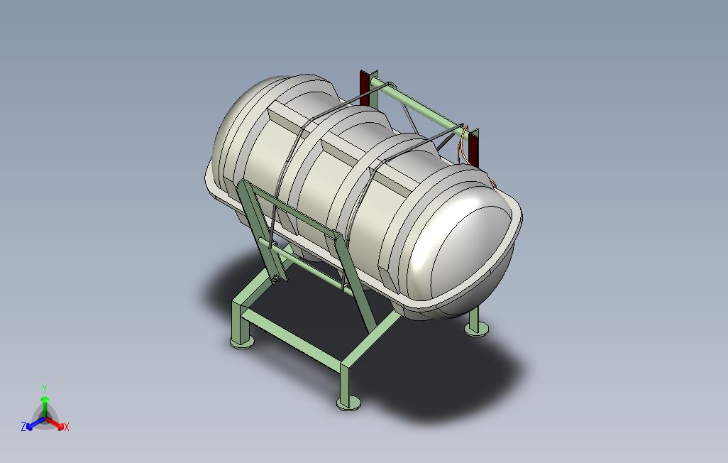 救生筏持有人1人SOLASA-Pack