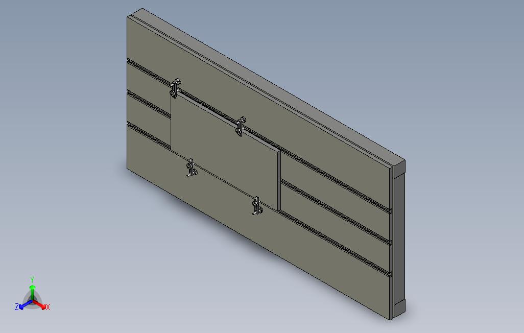 数控路由器底座夹具24x48
