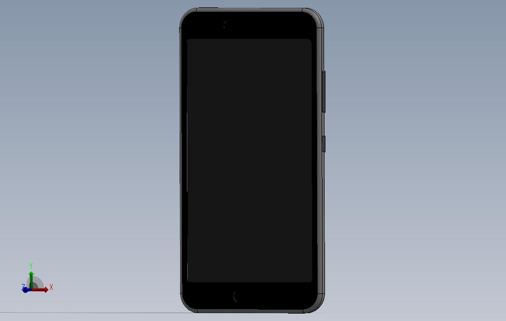 智能手机3D模型